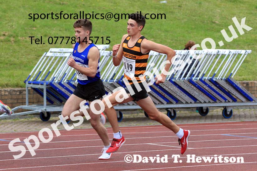 800 metres, 2022 NEGP Monkton No 4, June 29th. Photo: David T. Hewitson/Sports for All Pics